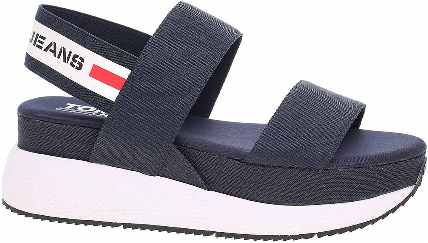 Tommy Hilfiger Dámske sandále Tommy Hilfiger EN0EN00828 C87 twilight navy 41