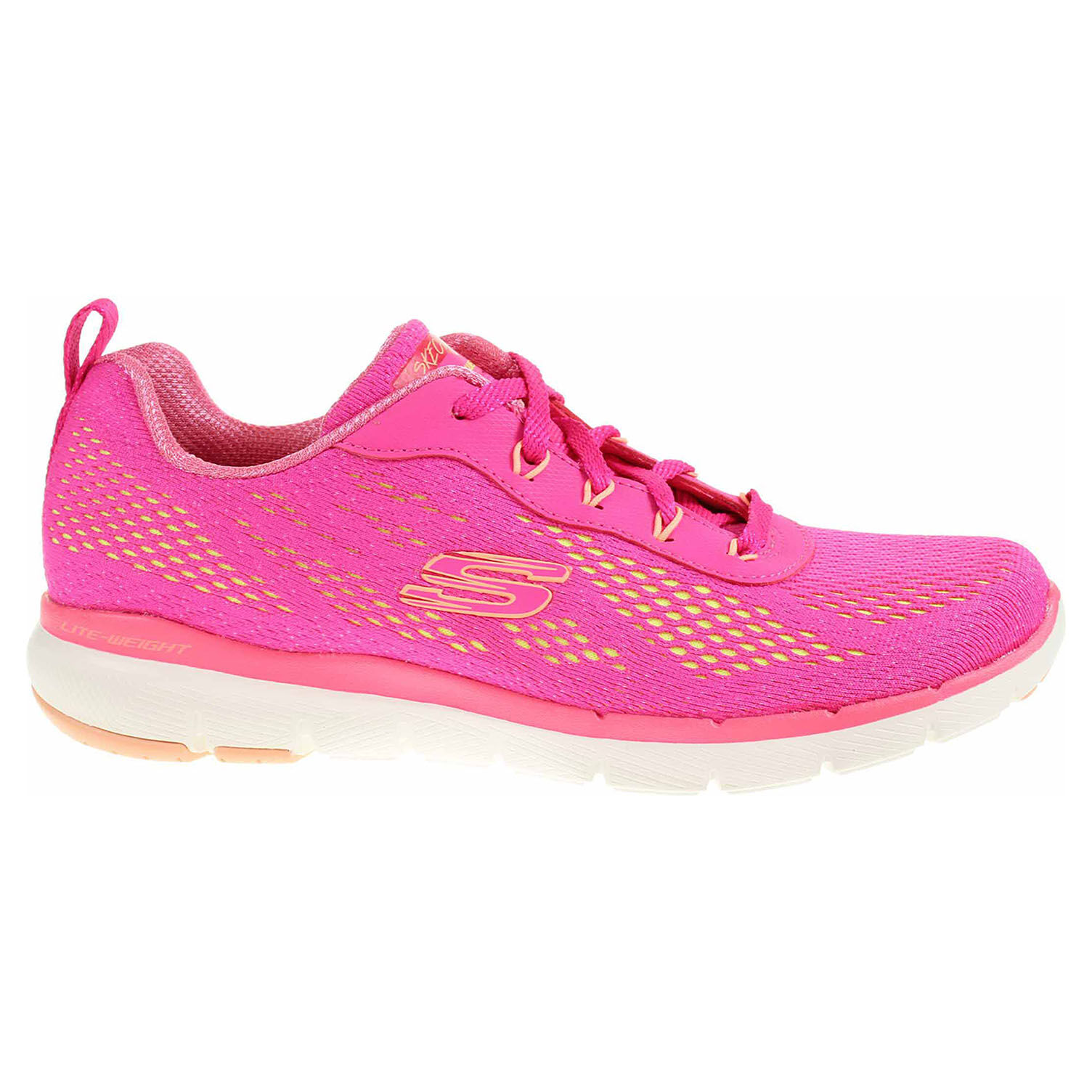Skechers Flex Appeal 3.0 - Pure Velocity hot pink-yellow 40