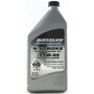 Quicksilver 4-Stroke Marine Oil Synthetic Blend 25W-40 1L