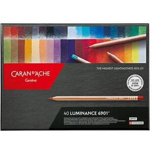 CARAN D'ACHE Luminance 6901 40 farieb CARAN D'ACHE Luminance 6901 40 farieb