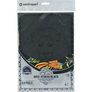 CENTROPEN Antistresové omaľovánky BLACK 9997 – Animals CENTROPEN Antistresové omaľovánky BLACK 9997 – Animals