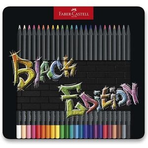 FABER-CASTELL Black Edition v plechu, 24 farieb FABER-CASTELL Black Edition v plechu, 24 farieb