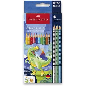 FABER-CASTELL Grip Dinosaurus, 13 farieb FABER-CASTELL Grip Dinosaurus, 13 farieb