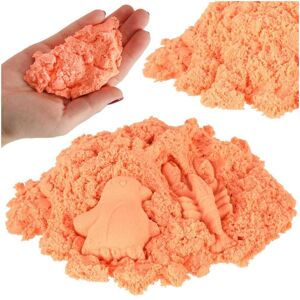 KIK Kinetický piesok vo vrecku, oranžový, 1 kg KIK Kinetický piesok vo vrecku, oranžový, 1 kg