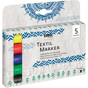 KREUL JAVANA Texi Max Medium súprava na textil, 2 – 4 mm 5 ks KREUL JAVANA Texi Max Medium súprava na textil, 2 – 4 mm 5 ks