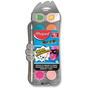 Maped Color Peps Vodové farby, 12 farieb Maped Color Peps Vodové farby, 12 farieb