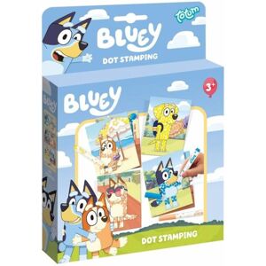 Totum Bluey pečiatkovanie bodky Totum Bluey pečiatkovanie bodky
