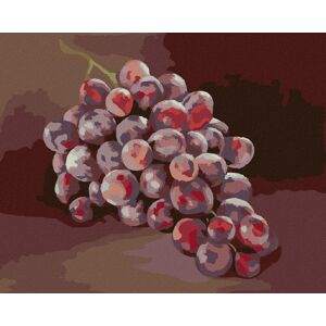 Zuty – Maľovanie Podľa Čísel – Hrozno 1 (Myroslava Voloschuk), 80 × 100 cm, Plátno + Rám Zuty – Maľovanie Podľa Čísel – Hrozno 1 (Myroslava Voloschuk), 80 × 100 cm, Plátno + Rám