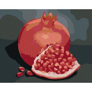 Zuty – Maľovanie podľa čísel – Granátové Jablko 2 (Myroslava Voloschuk), 80 × 100 cm, plátno + rám Zuty – Maľovanie podľa čísel – Granátové Jablko 2 (Myroslava Voloschuk), 80 × 100 cm, plátno + rám