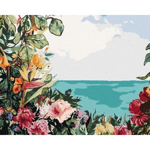 Zuty – Maľovanie Podľa Čísel – Kvety Pri Mori (Alexandria Gilbert), 80 × 100 cm, Plátno + Rám Zuty – Maľovanie Podľa Čísel – Kvety Pri Mori (Alexandria Gilbert), 80 × 100 cm, Plátno + Rám