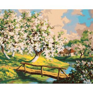 Zuty – Maľovanie Podľa Čísel – Kvitnúce Záhrady, 80 × 100 cm, Plátno + Rám Zuty – Maľovanie Podľa Čísel – Kvitnúce Záhrady, 80 × 100 cm, Plátno + Rám