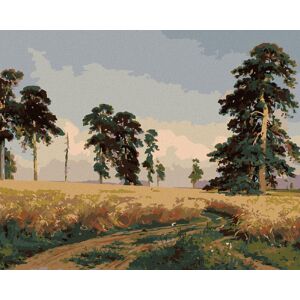 Zuty – Maľovanie Podľa Čísel – Žito (Ivan Shishkin), 40 × 50 cm, Plátno + Rám Zuty – Maľovanie Podľa Čísel – Žito (Ivan Shishkin), 40 × 50 cm, Plátno + Rám