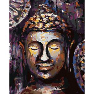 Diamondi – Diamantové maľovanie – BUDDHA VO FARBÁCH, 40 × 50 cm, vypnuté plátno na rám Diamondi – Diamantové maľovanie – BUDDHA VO FARBÁCH, 40 × 50 cm, vypnuté plátno na rám