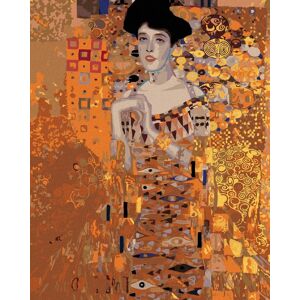 Diamondi – Diamantové maľovanie – ZLATÁ ADELE (G. KLIMT), 40 × 50 cm, vypnuté plátno na rám Diamondi – Diamantové maľovanie – ZLATÁ ADELE (G. KLIMT), 40 × 50 cm, vypnuté plátno na rám