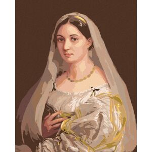 Diamondi – Diamantové maľovanie – DÁMA SO ZÁVOJOM (RAFFAELLO SANTI), 40 × 50 cm, bez rámu a bez vypnutia plátna Diamondi – Diamantové maľovanie – DÁMA SO ZÁVOJOM (RAFFAELLO SANTI), 40 × 50 cm, bez rámu a bez vypnutia plátna