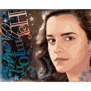 zuty Hermiona Grangerová (Harry Potter), 40 × 50 cm, plátno napnuté na rám zuty Hermiona Grangerová (Harry Potter), 40 × 50 cm, plátno napnuté na rám