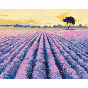 zuty Levanduľové pole so stromom, 80 × 100 cm, plátno napnuté na rám zuty Levanduľové pole so stromom, 80 × 100 cm, plátno napnuté na rám