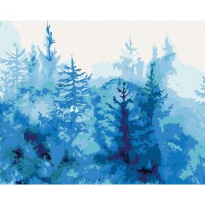 zuty Ruský les, 40×50 cm, vypnuté plátno na rám zuty Ruský les, 40×50 cm, vypnuté plátno na rám