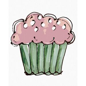 zuty Ružový cupcake 2 (Haley Bush), 80 × 100 cm, plátno napnuté na rám zuty Ružový cupcake 2 (Haley Bush), 80 × 100 cm, plátno napnuté na rám