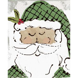 zuty Santa so zelenou čiapkou (Haley Bush), 80 × 100 cm, plátno napnuté na rám zuty Santa so zelenou čiapkou (Haley Bush), 80 × 100 cm, plátno napnuté na rám