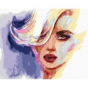 zuty Žena s blonďavými vlasmi, 40×50 cm, vypnuté plátno na rám zuty Žena s blonďavými vlasmi, 40×50 cm, vypnuté plátno na rám