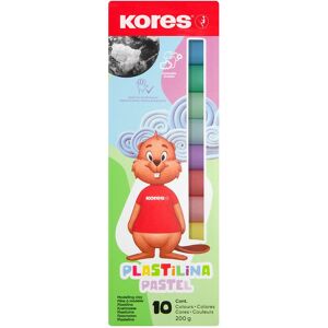 KORES plastelína Pastel 10× 20 g KORES plastelína Pastel 10× 20 g