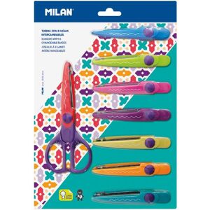 MILAN Zigzag, 16 cm + 8-náhradných čepelí MILAN Zigzag, 16 cm + 8-náhradných čepelí