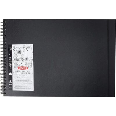 DERWENT Sketch & Store A3/56 listov/165 g/m2 DERWENT Sketch & Store A3/56 listov/165 g/m2