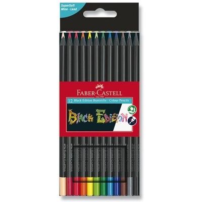 Faber-Castell Black Edition 12 farieb Faber-Castell Black Edition 12 farieb