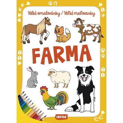INFOA Farma Veľké maľovanky INFOA Farma Veľké maľovanky