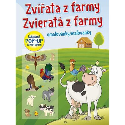 INFOA Zvířata z farmy / Zvieratá z farmy: Omalovánky/Maľovanky INFOA Zvířata z farmy / Zvieratá z farmy: Omalovánky/Maľovanky