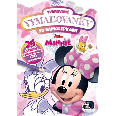 JIRI MODELS Tvarované maľovanky Minnie JIRI MODELS Tvarované maľovanky Minnie