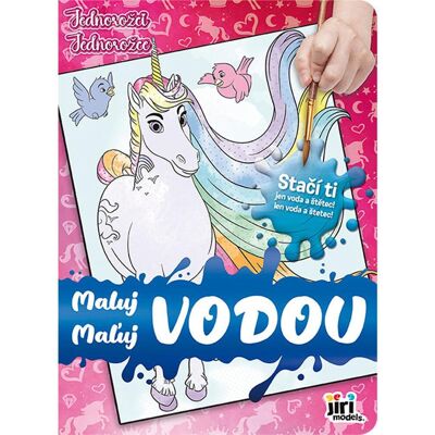 JIRI MODELS Maľuj vodou Jednorožce JIRI MODELS Maľuj vodou Jednorožce