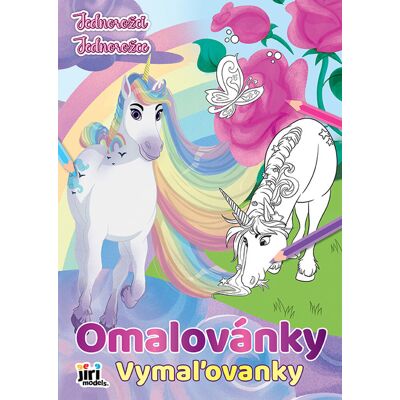JIRI MODELS Omaľovánky A4 Jednorožce JIRI MODELS Omaľovánky A4 Jednorožce