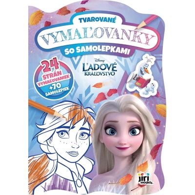 JIRI MODELS Tvarované maľovanky Ľadové kráľovstvo JIRI MODELS Tvarované maľovanky Ľadové kráľovstvo