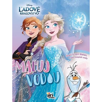 JIRI MODELS Maľuj vodou A4 Ľadové kráľovstvo JIRI MODELS Maľuj vodou A4 Ľadové kráľovstvo