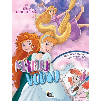 JIRI MODELS Maľuj vodou A4 Princezné JIRI MODELS Maľuj vodou A4 Princezné