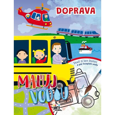 JIRI MODELS Maľuj vodou A4 Doprava JIRI MODELS Maľuj vodou A4 Doprava