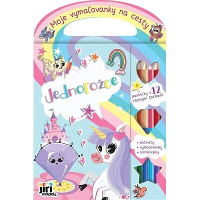 JIRI MODELS Moje maľovanky na cesty Jednorožce JIRI MODELS Moje maľovanky na cesty Jednorožce