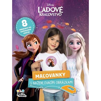 JIRI MODELS Omaľovánky s nažehľovacími obrázkami Ľadové kráľovstvo JIRI MODELS Omaľovánky s nažehľovacími obrázkami Ľadové kráľovstvo