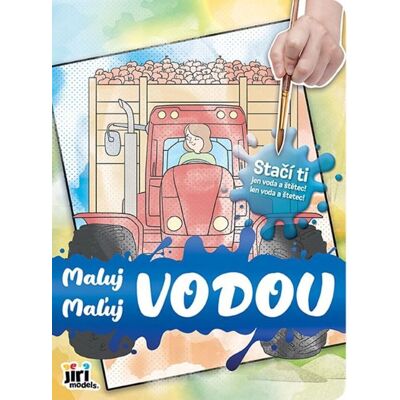 JIRI MODELS Maľuj vodou Traktory JIRI MODELS Maľuj vodou Traktory