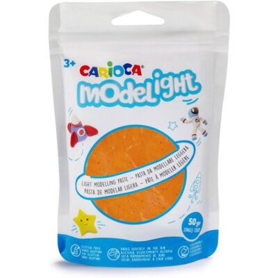 Carioca Modelovací hmota Modelight 50 g, oranžová Carioca Modelovací hmota Modelight 50 g, oranžová