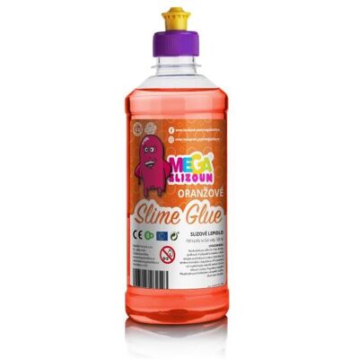 Megabublina Megaslizoun PVA slizové lepidlo oranžové 500 ml Megabublina Megaslizoun PVA slizové lepidlo oranžové 500 ml