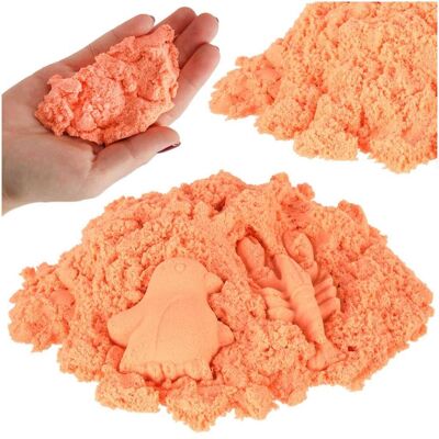 KIK Kinetický piesok vo vrecku, oranžový, 1 kg KIK Kinetický piesok vo vrecku, oranžový, 1 kg