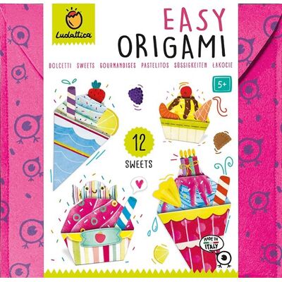 Ludattica Easy Origami - Sladkosti, 12 ks Ludattica Easy Origami - Sladkosti, 12 ks