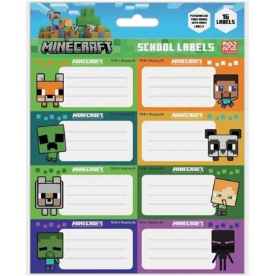 Pyramid Minecraft: Chibi – Sada nálepiek 2 listy Pyramid Minecraft: Chibi – Sada nálepiek 2 listy