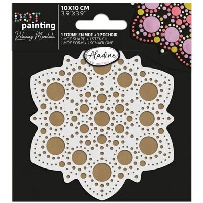 Aladine Súprava na bodkovanie 10 cm Mandala 3 Aladine Súprava na bodkovanie 10 cm Mandala 3