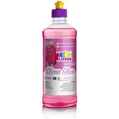 MEGABUBLIN Megaslizoun – PVA slizové lepidlo ružové 500 ml MEGABUBLIN Megaslizoun – PVA slizové lepidlo ružové 500 ml