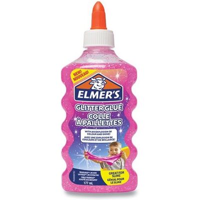 ELMER'S Glitter Glue 177 ml, ružové ELMER'S Glitter Glue 177 ml, ružové