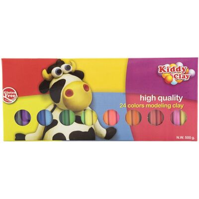 Teddies Modelína/Plastelína NARA 500 g 24 ks Teddies Modelína/Plastelína NARA 500 g 24 ks